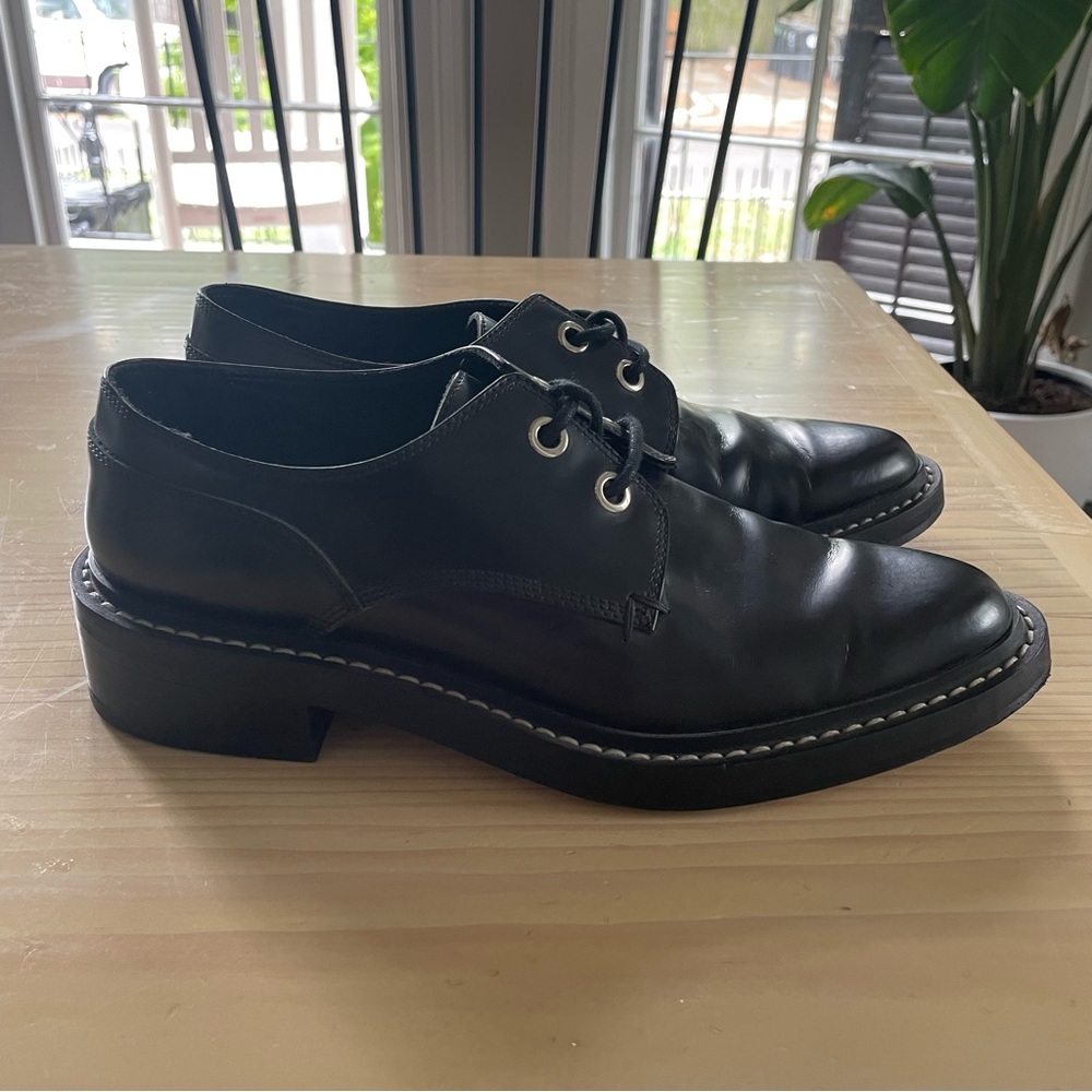 Rag & Bone Kenton Oxford Derby Brogue - Black - Women’s 40